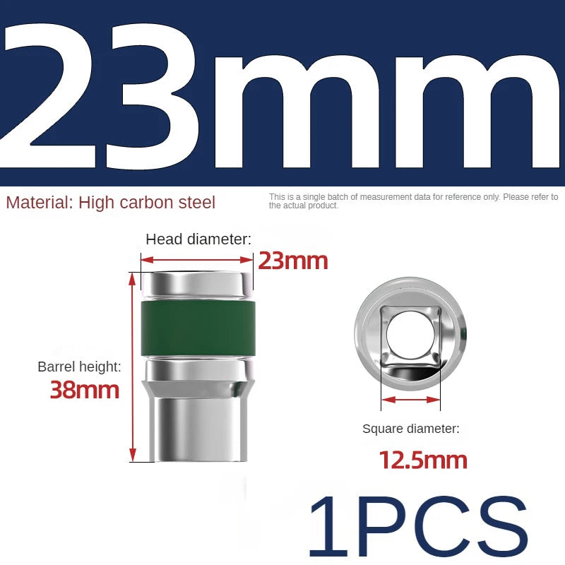 Robuster 8-32mm 1/2 Zoll Steckschlüsselsatz für Pneumatik - Mechaniker