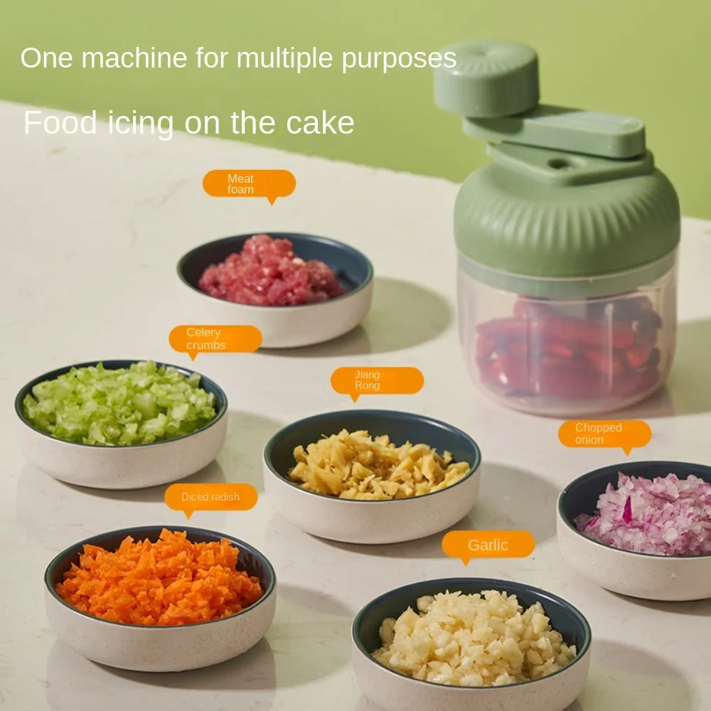 Mini kabelloser elektrischer Knoblauchstampfer mit automatischem Abzieher