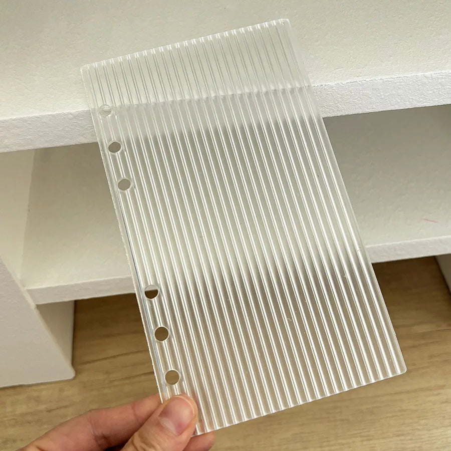 A6 Acryl Binder mit linierter Deckel für flexibles Journal und Planung