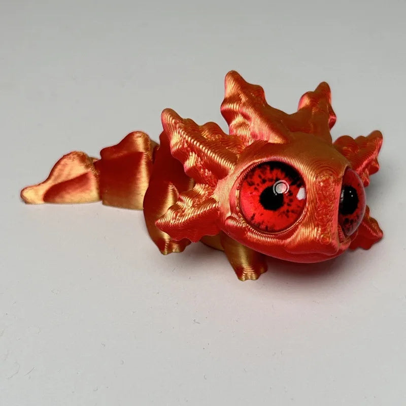 3D Druck Salamander Figuren mit beweglichen Gelenken Wohnaccessoire