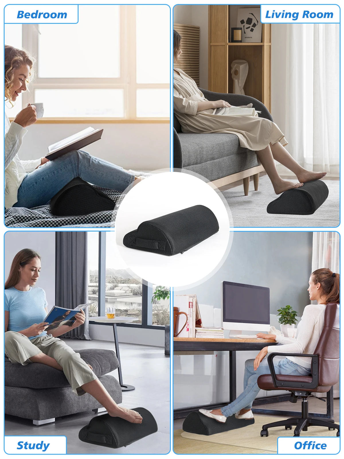 Ergonomisches Schreibtisch-Fußstützpolster zur Schmerzreduktion-Yabubest - Home & More