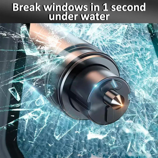 Auto Notfallhammer mit Fensterschneider und Gurtschneider 93mm