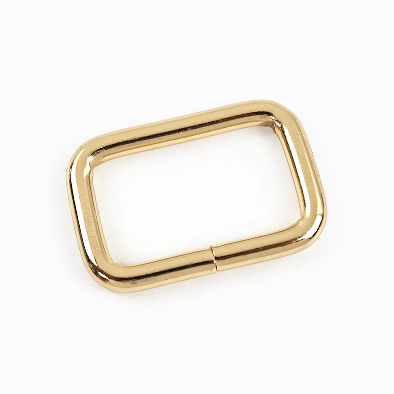 Rechteckige Metallringe Schnallen für Taschen und Gurte