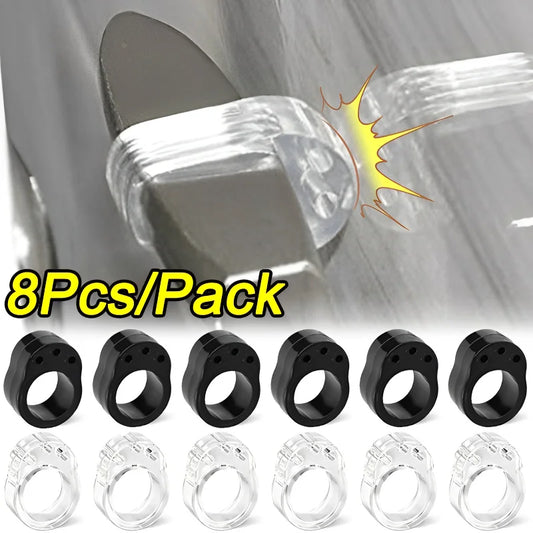 PVC Türstopper Schutzring Anti-Kollision für Möbel und Türen transparent