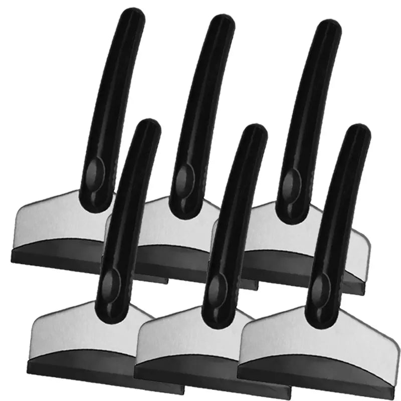 Set mit 6 Auto Eis-Schabern für sichere Schneereinigung im Winter