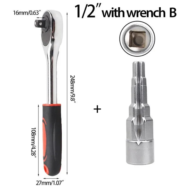 Robuster Kühler-Spanner mit Ratschenfunktion, 10-21 mm – kraftvoll - präzise