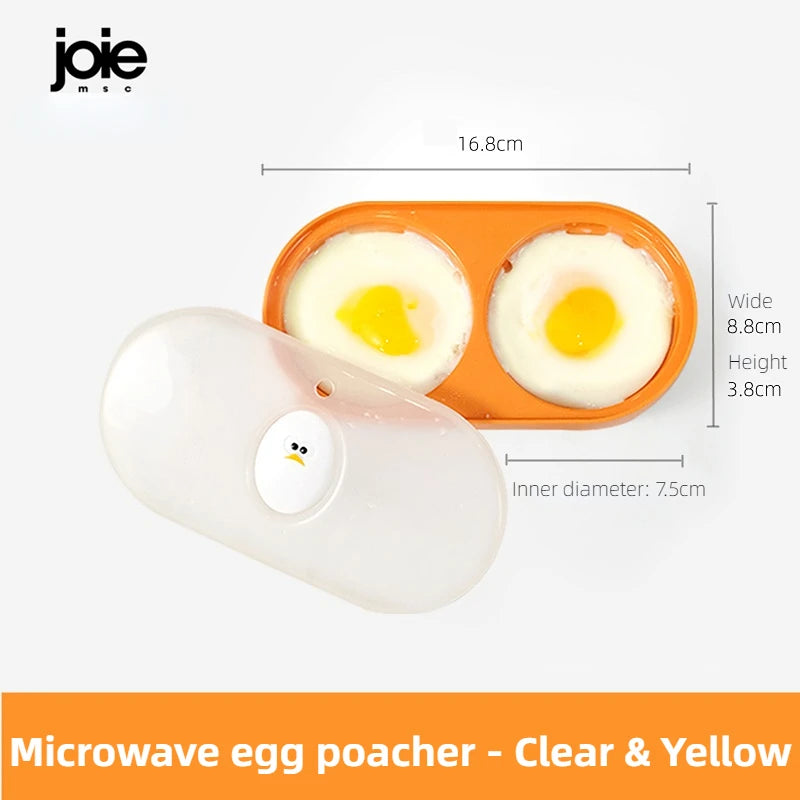 Mikrowellen Eier Pochierer für 2 Eier – Schnelles - einfaches Frühstück