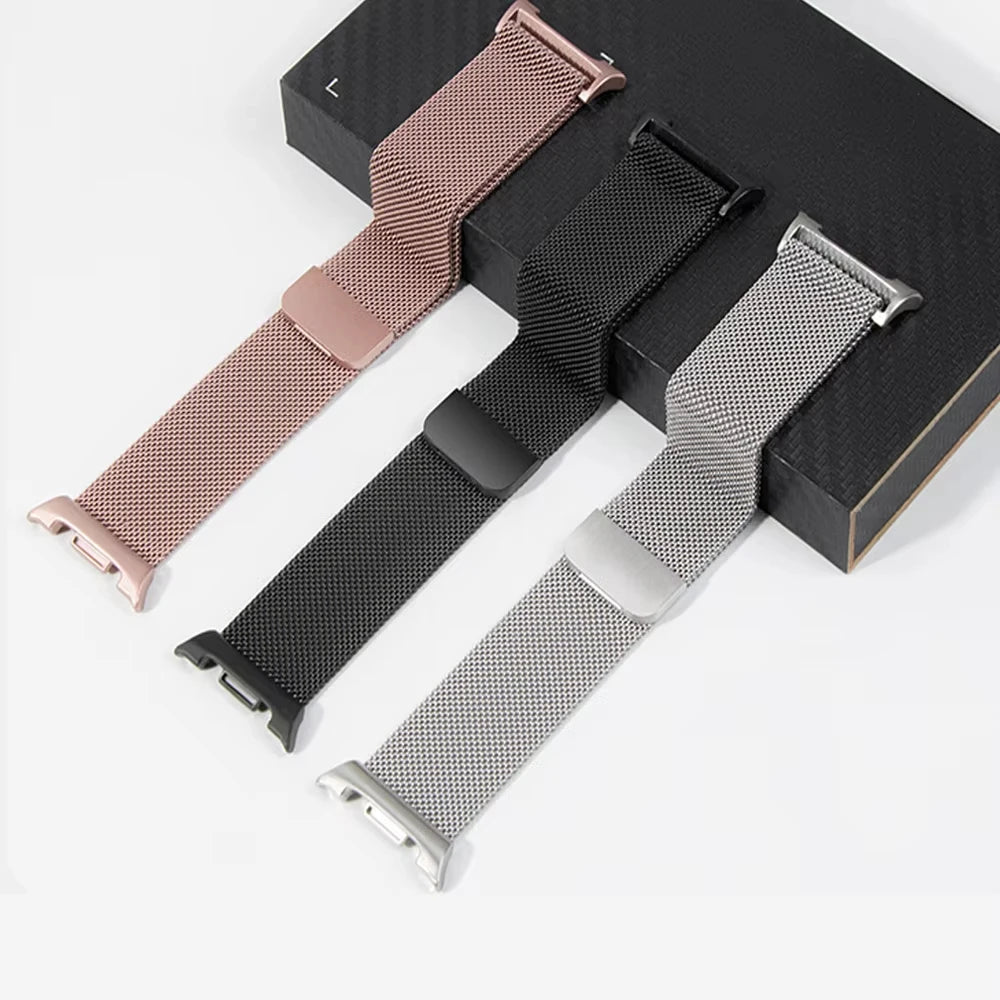 Milanaise Edelstahlarmband für Samsung Galaxy Watch 40 44 46 47 mm Unisex