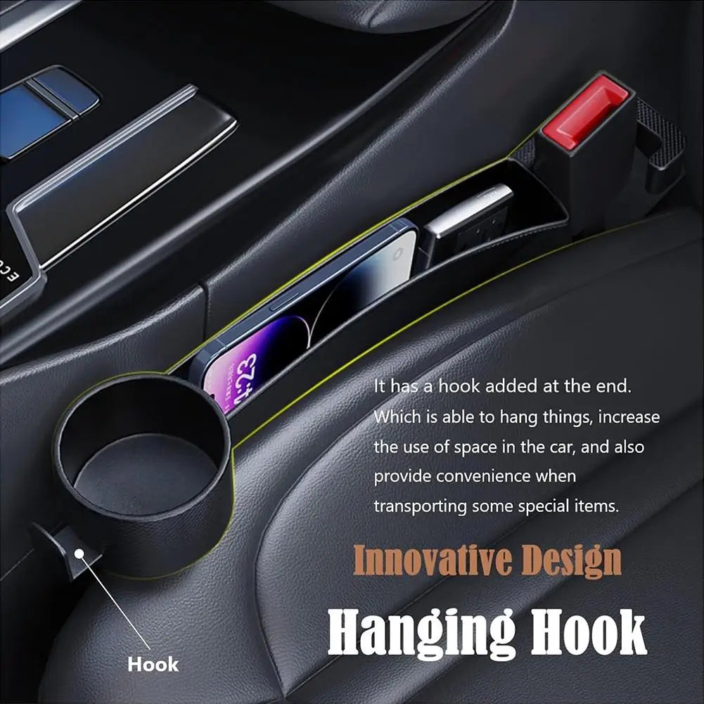 Multifunktionaler Autositz-Lückenfüller 4-in-1 Organizer