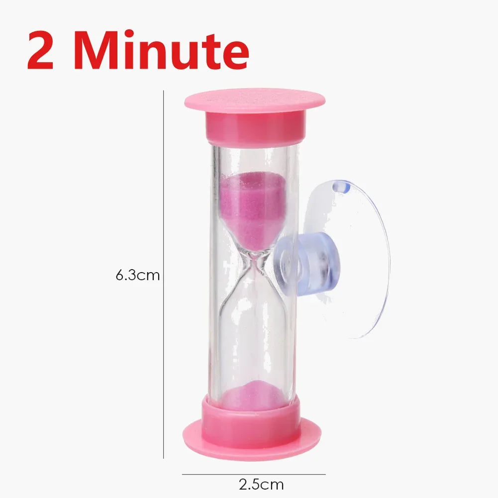 Bunte Sanduhr Timer 2 3 Minuten für Zähneputzen Dusche Dekoration