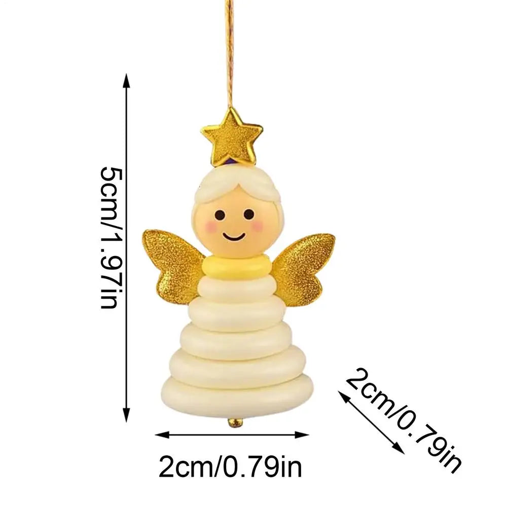 DIY Weihnachtsanhänger Set aus Knöpfen für festliche Dekoration