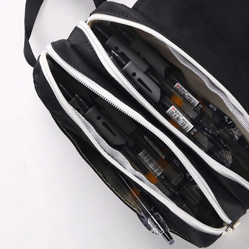 Großes mehrschichtiges Kpop Demon Hunt Federmäppchen für Schüler