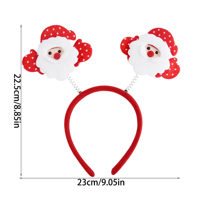 Weihnachts Stirnband für Kinder und Erwachsene festliche Dekoration