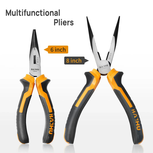 6/8 Zoll multifunktionale Spitzzange zum Abisolieren und Klemmen