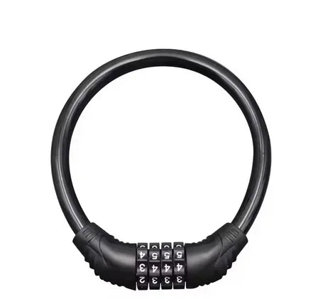 Tragbares Fahrradschloss mit 4-stelliger Zahlenkombination für sicheres Parken