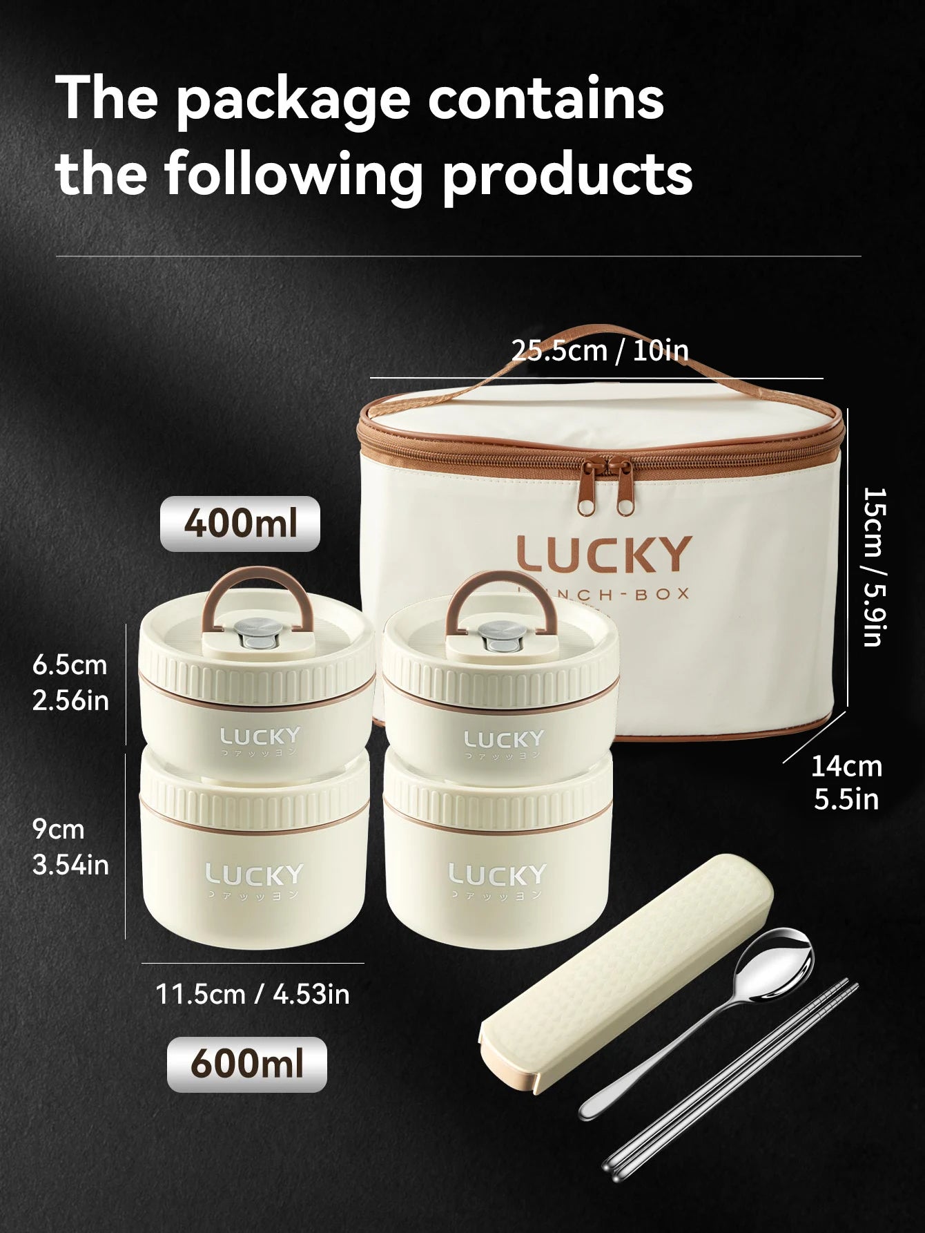 Thermische Brotdose Edelstahl niedlicher Bär tragbare Bento Box Kinder