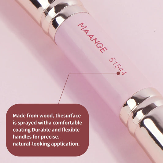 4-teiliges Make-up-Pinsel-Set mit Box – weich, präzise - perfekt für Reisen