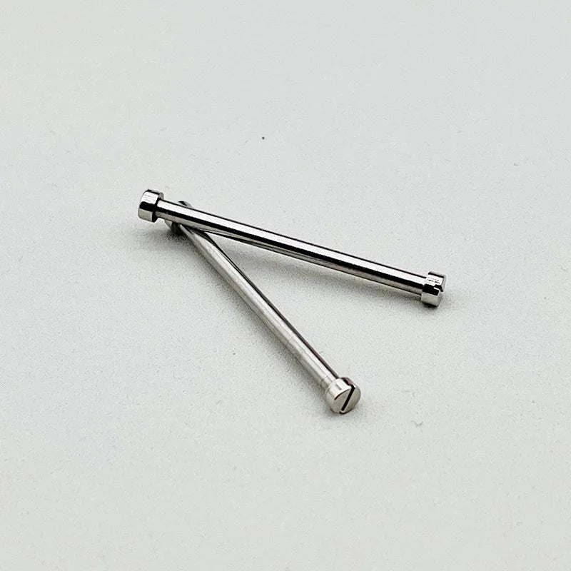 2er Set Edelstahl Schraubenstangen 22mm Uhrengehäuse Ohr Ersatzteile