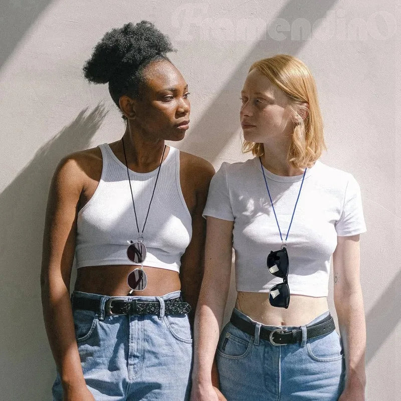 Unisex Brillenband Nylon Kordel für Sonnenbrille und Lesebrille 2 Varianten