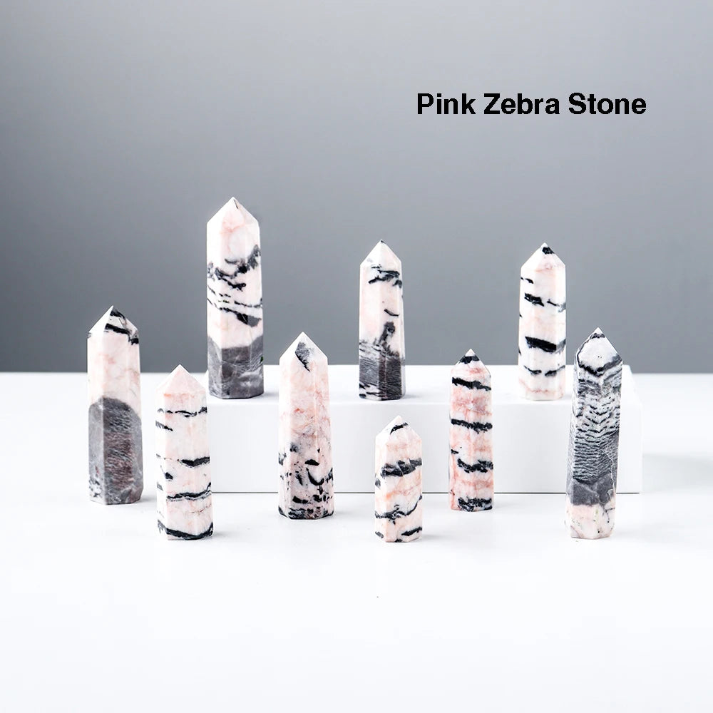 Polierter Kristallturm Heilstein – Energie Deko für Zuhause