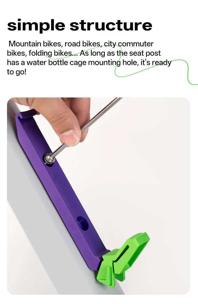 Ultraleichte Aluminium Getränk Halterung für Fahrräder-Yabubest - Home & More