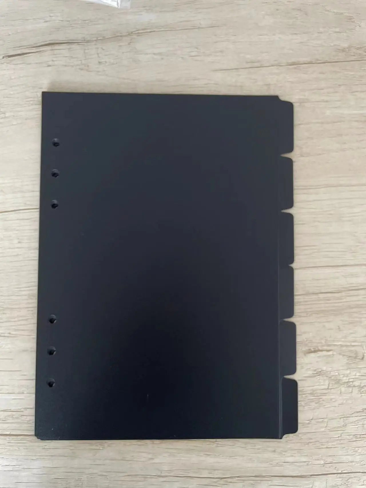 Transparenter Papier Indexteiler mit 6 Löchern für Binder und Planer