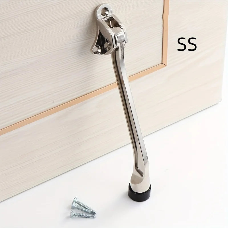 Robuster Türstopper aus Zinklegierung mit Gummiringen für sicheren Halt