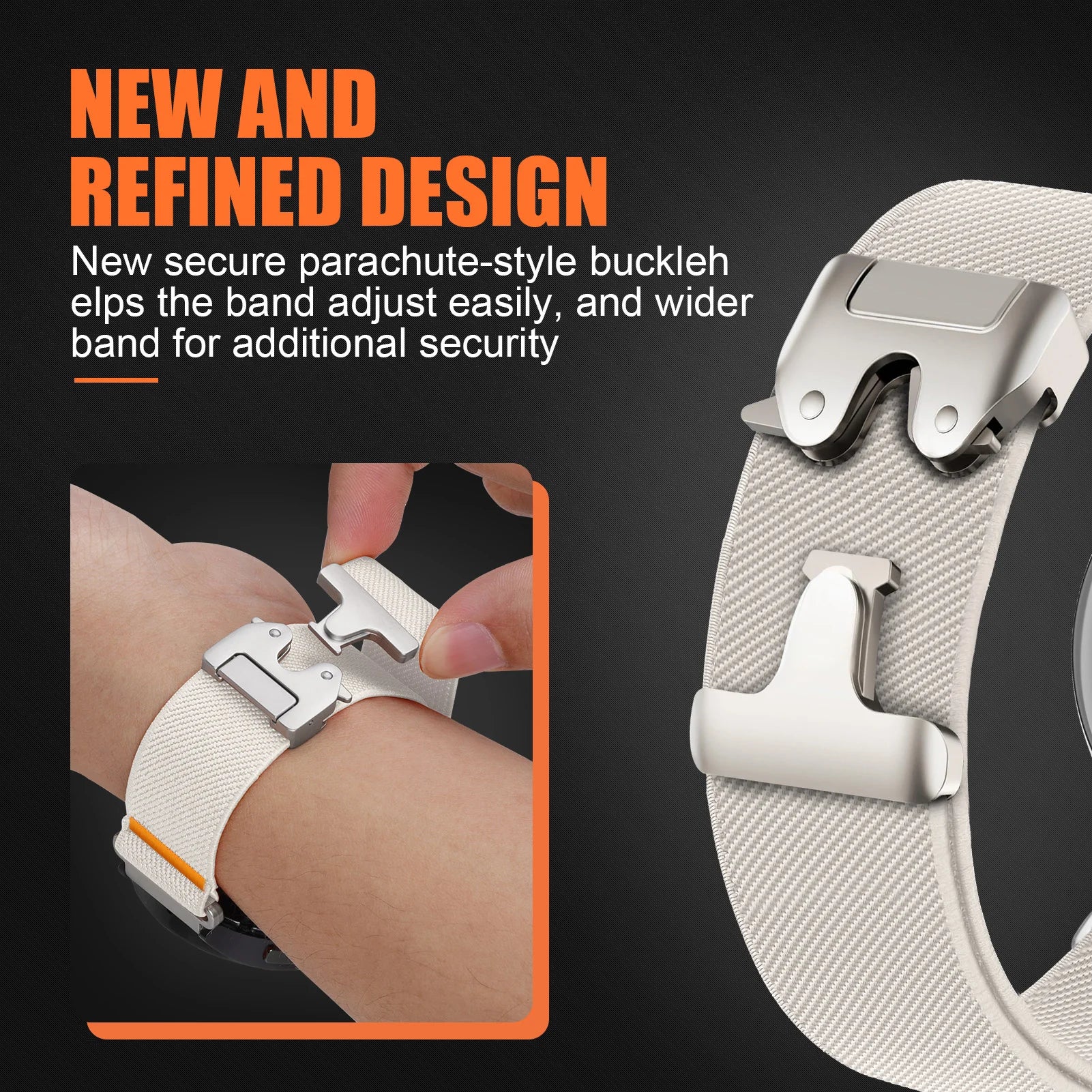 Fallschirmbänder für Samsung Galaxy Watch 7/FE/6/5/pro/4/Classic/Gear s3 18mm 20mm 22mm Sportarmband Huawei GT 2e 3 4 5 Band-Yabubest - Home & More