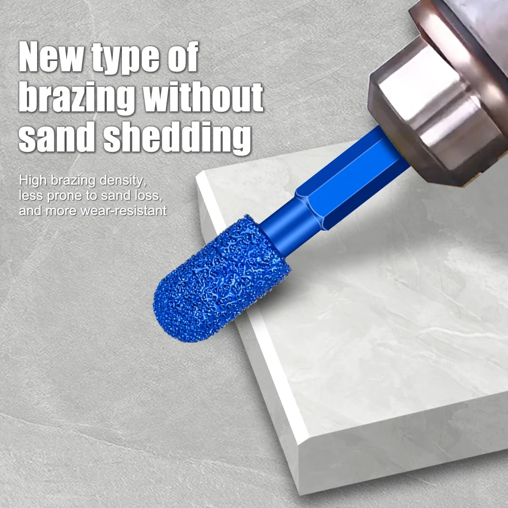 Schleifkopf mit sechseckigem Schaft für Marmorfliesen und Steine