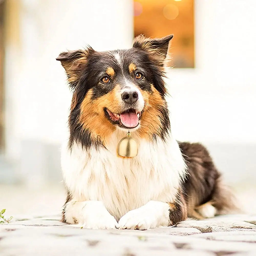 4er Set Metall Windspiele Mini Glocken Anhänger 2,85 cm Baum Dekor