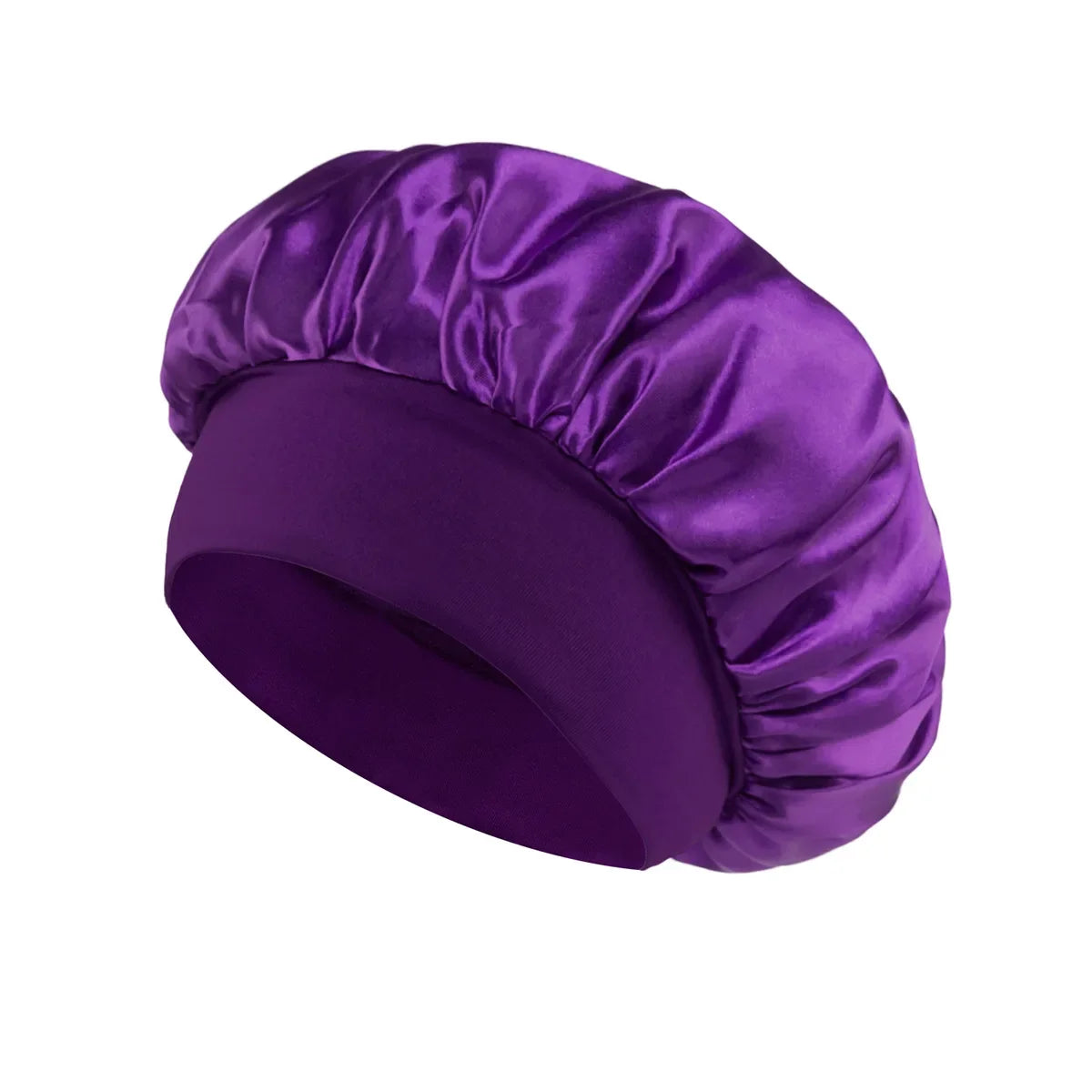 Elegante Satin-Haube für Damen – sanfter Haarsschutz - Komfort allzeit