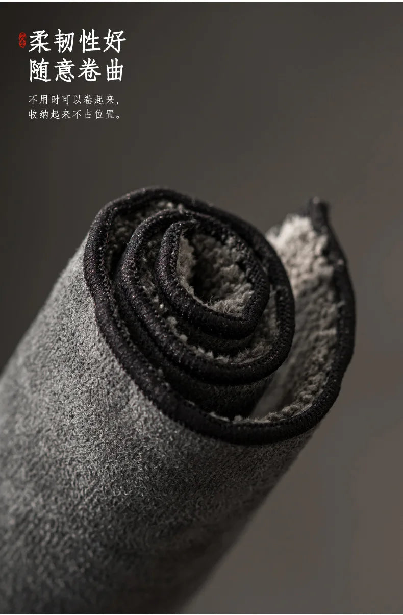 Verdicktes Geschirrtuch aus Baumwolle und Leinen für Küche und Teetisch-Yabubestshop