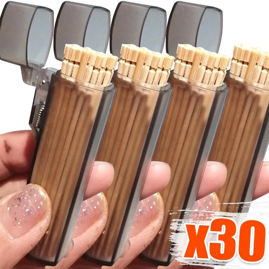 Tragbare Zahnstocher Box Baumwolle Tupfer Halter für Reise und Outdoor