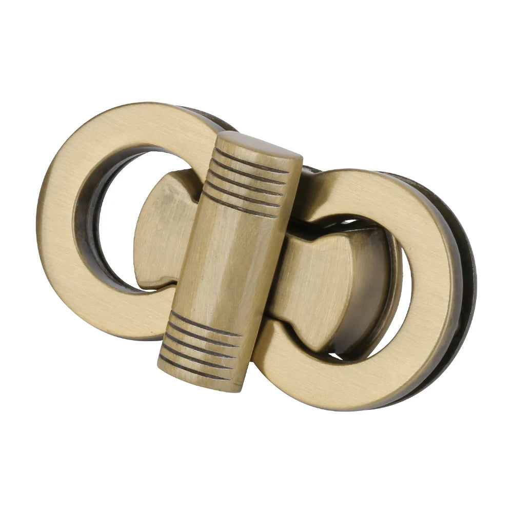 Eleganter Metall Schmetterling Drehverschluss für Taschen DIY