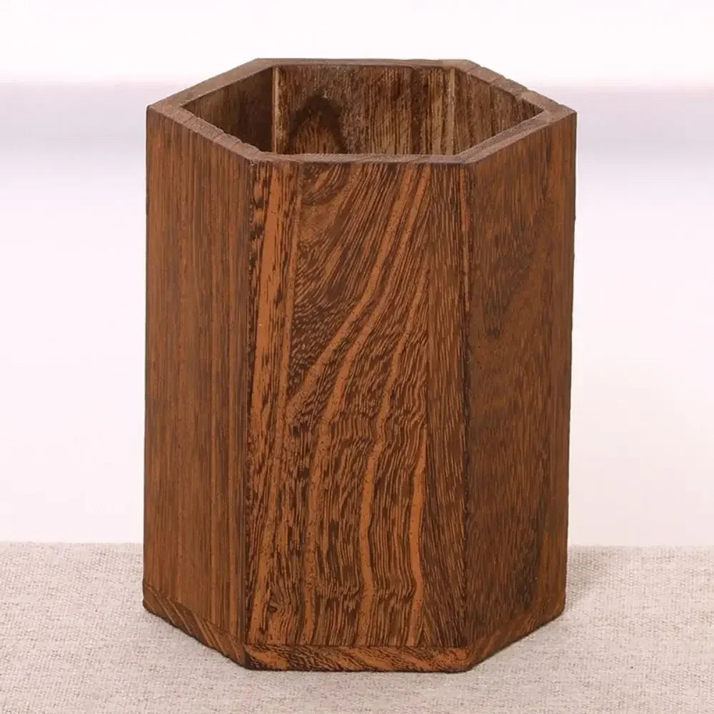 Multifunktionaler Stifthalter aus Holz mit großer Kapazität-Yabubestshop