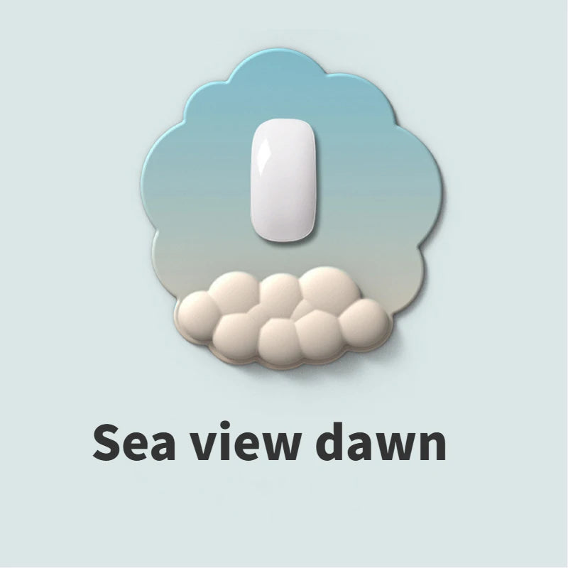 Ergonomisches Büro-Set mit Handgelenkauflage und rutschfester Schreibtischmatte