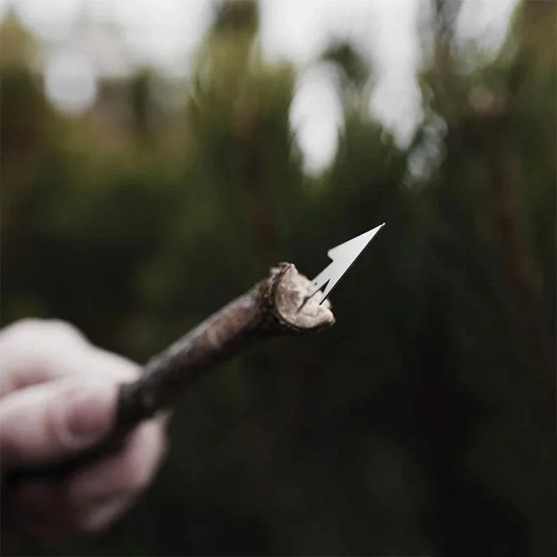 Multifunktionale 22 in 1 Edelstahl Überlebenskarte für Outdoor