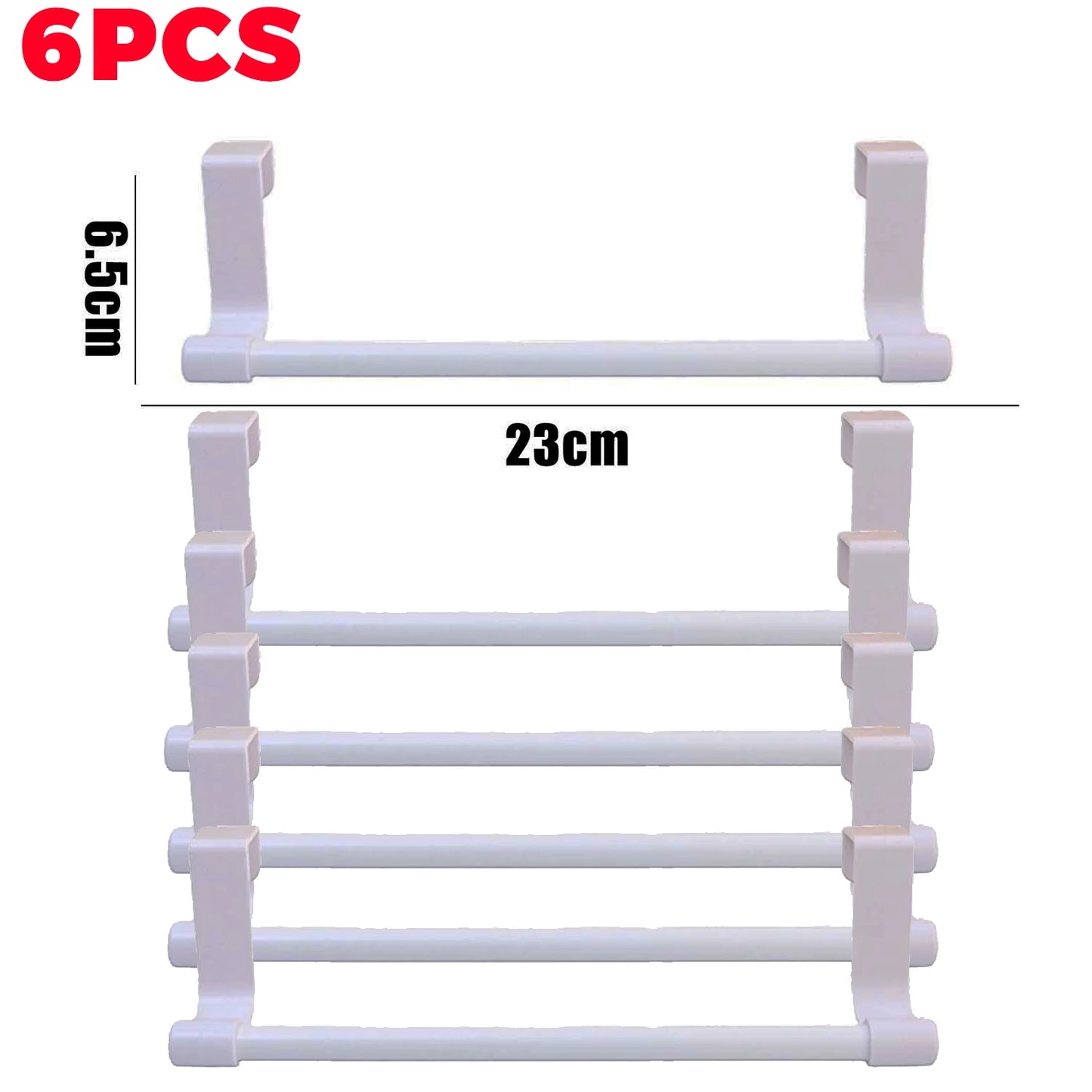 Edelstahl Tür Handtuchhalter für Küche Bad – Einzel oder 6er Set Aufhänger