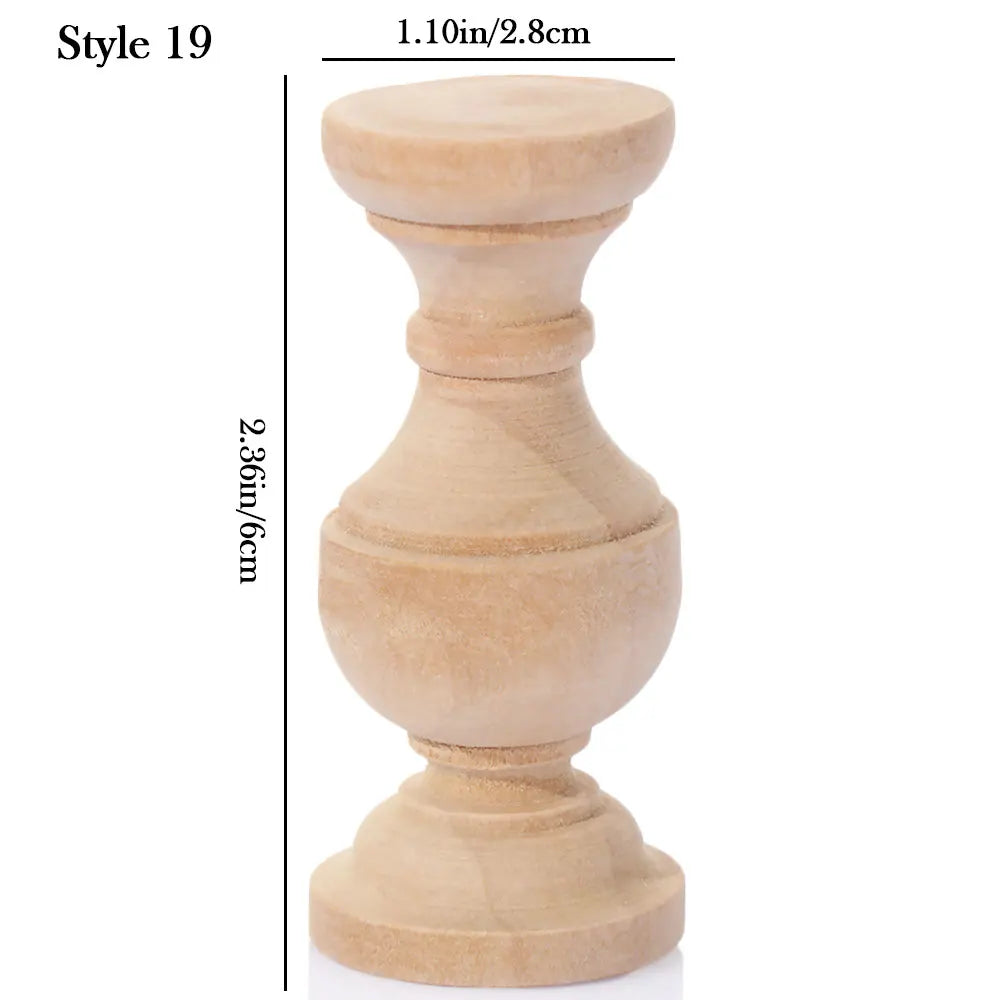 Vintage Holz Geschnitzte Möbel Füße Schrank Beine Dekoration Varianten