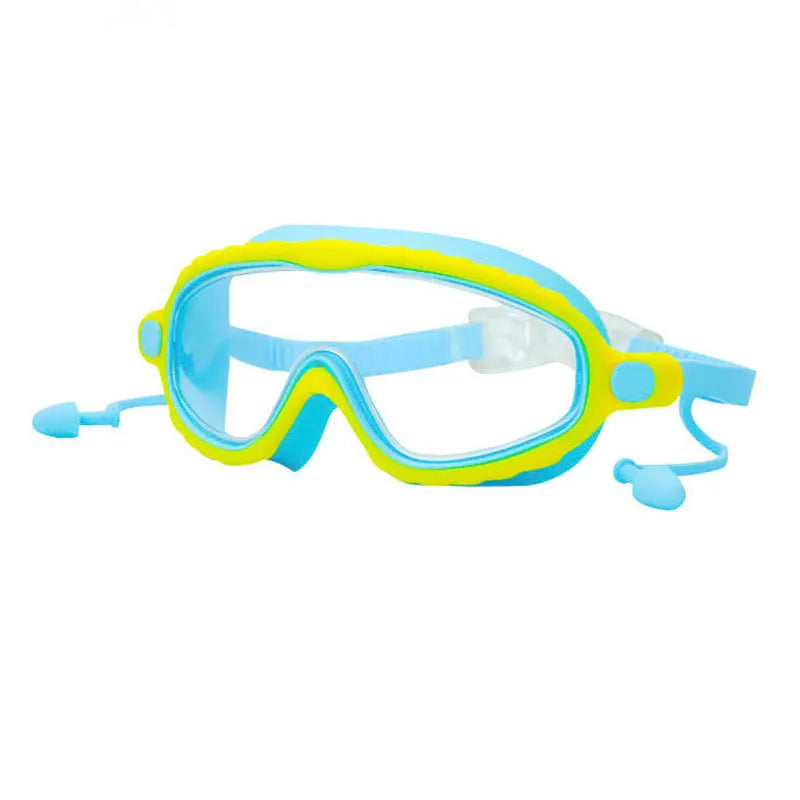 Kinder Schwimmbrille aus Silikon beschlagfrei auslaufsicher für 3-15 Jahre