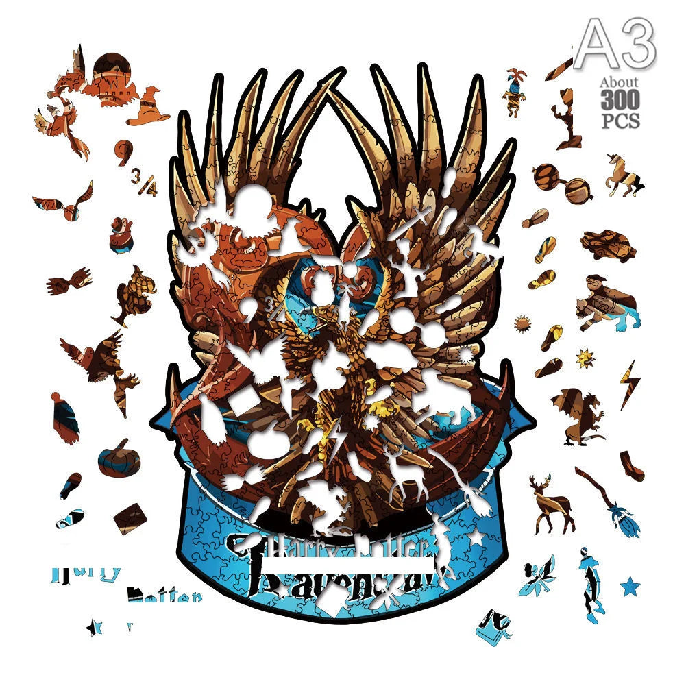 3D Holzpuzzle Tier Formen für Kinder und Erwachsene