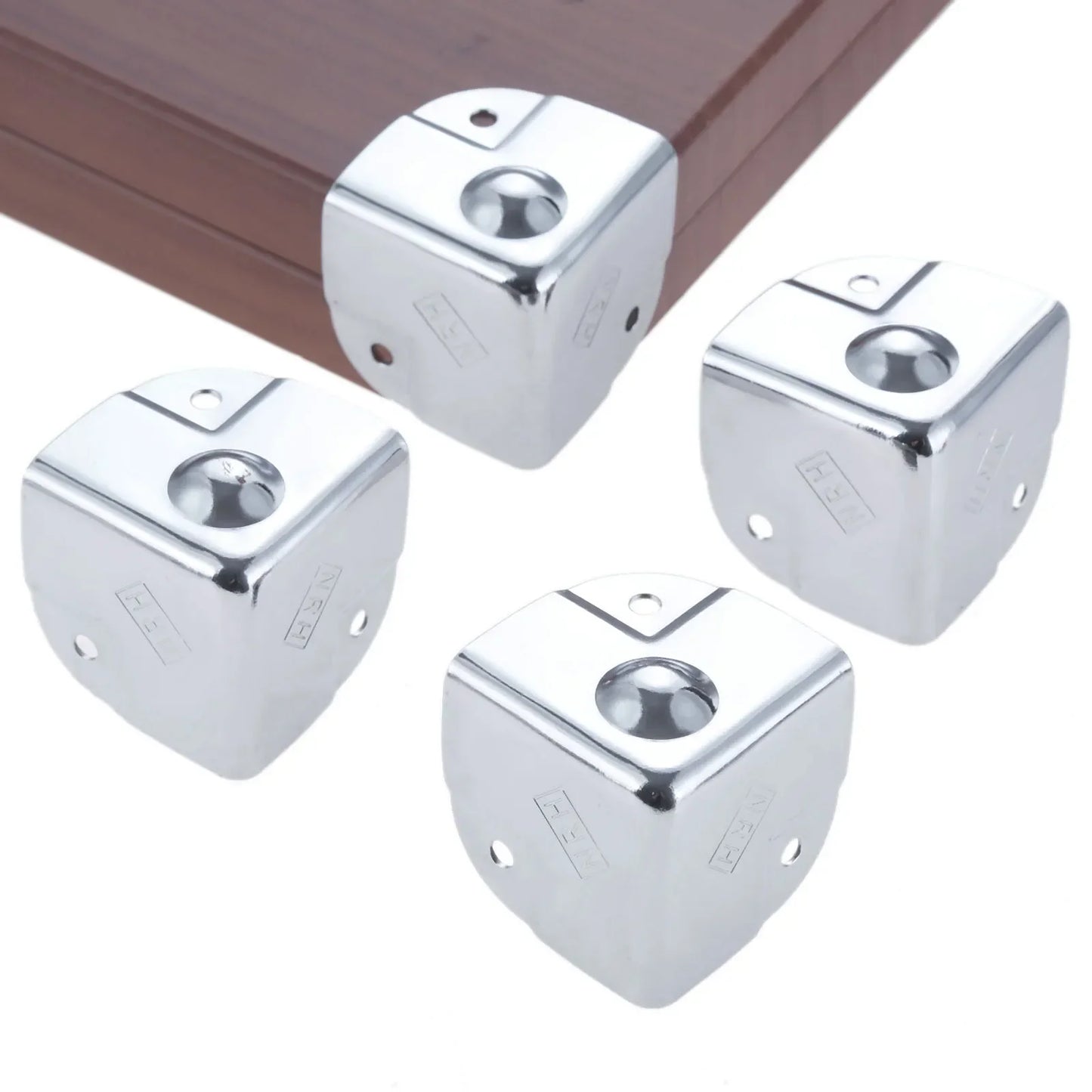 4er Eckenschutz Metall 35/40mm für Kisten Möbel Möbelbeschläge Schutz