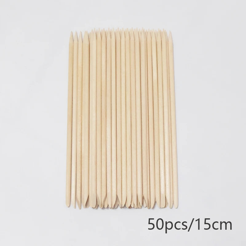 Vielseitige Holzstäbchen für Maniküre Pediküre und Nagelkunst