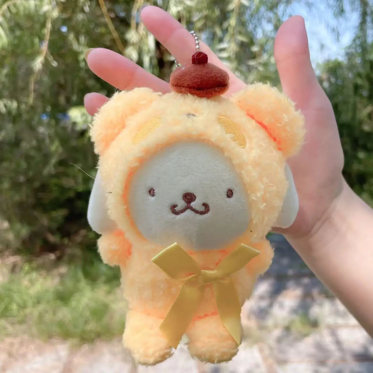 Kawaii Plüsch Schlüsselanhänger Kuscheltier Anhänger Tasche 12cm