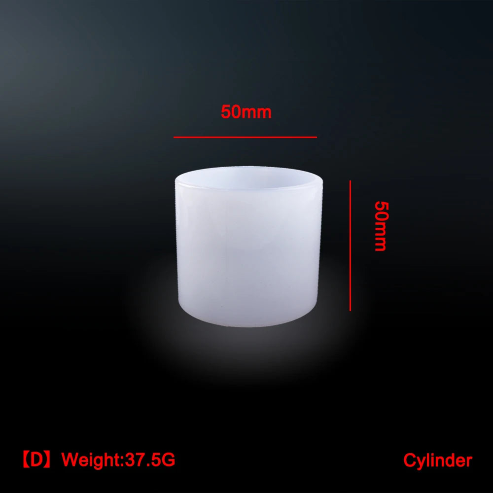 Vielseitige Silikonform für DIY Epoxidharz Kerzen und Schmuck 10 Stil