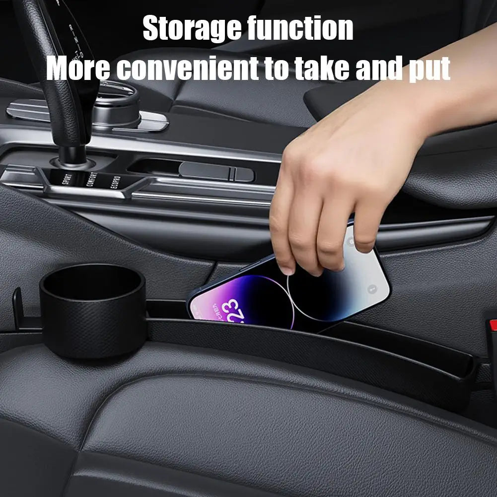 Multifunktionaler Autositz-Lückenfüller 4-in-1 Organizer