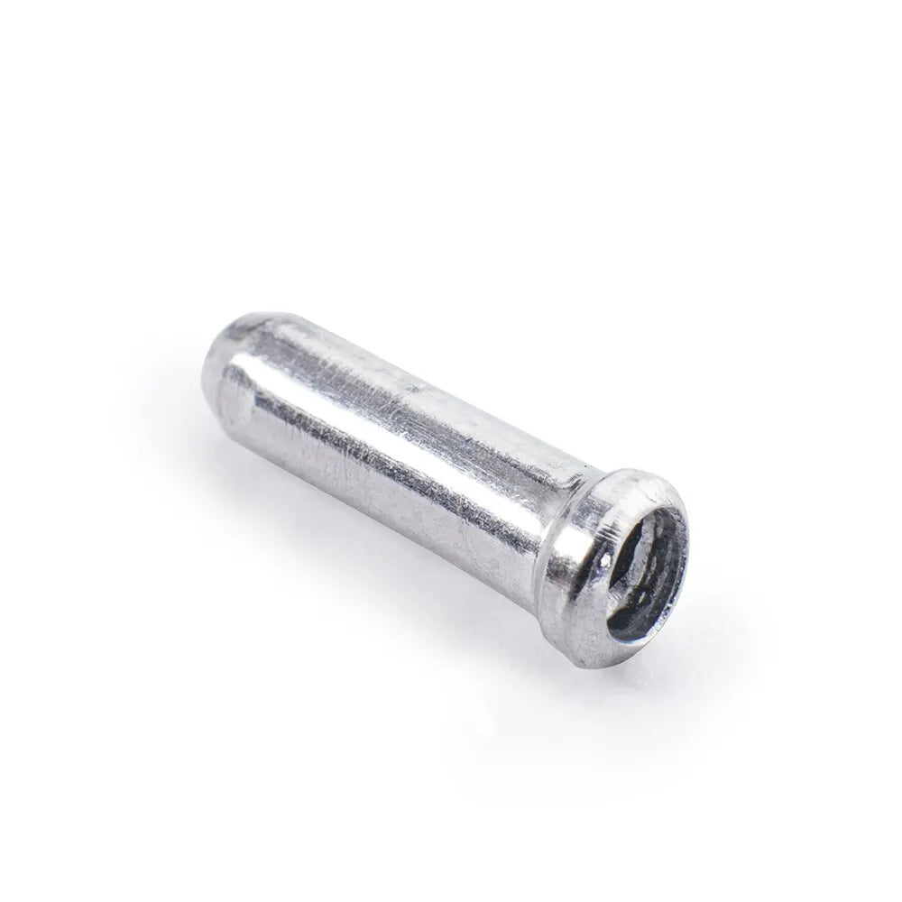 50er Set Aluminium Draht-Endkappen für MTB - Rennrad – stabiles Kabelschutz-Upgrade