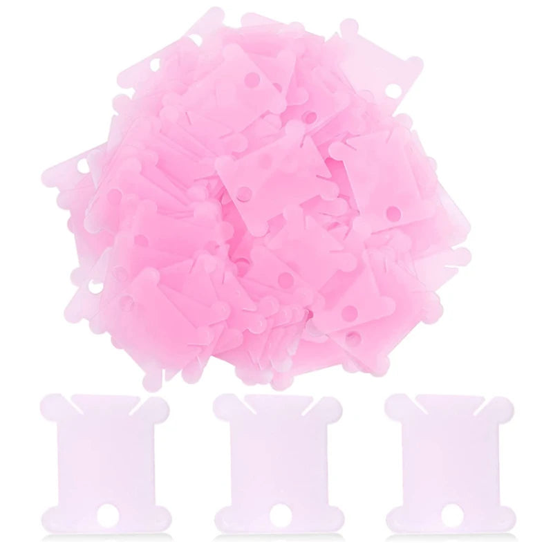 Organizer Set für Stickgarn mit 36 Fächern, Flossern und Zahlenetiketten