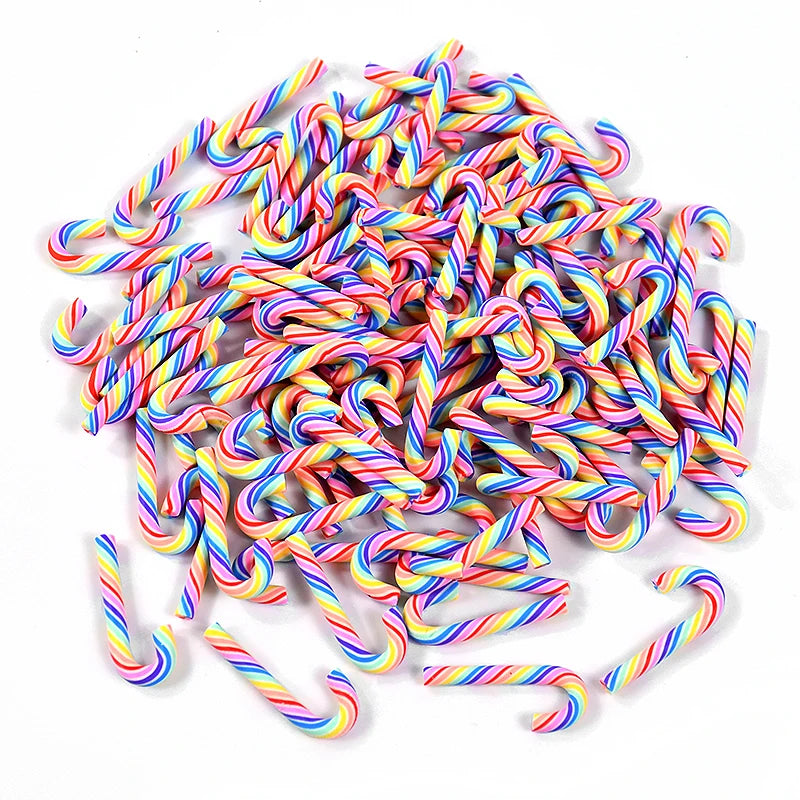 Mini Zuckerstangen für festliche Weihnachtsdekorationen und DIY Projekte