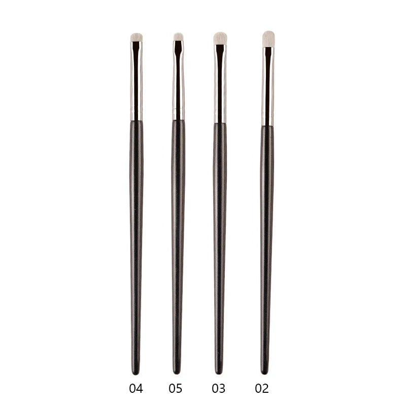 Ponyhaar Präzisionspinsel für Lidschatten Eyeliner Lippen - Exaktes Make-up